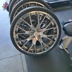 24 " Rims & Tires 