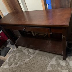 Wooden Entryway Table