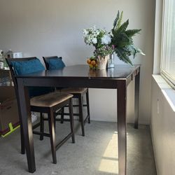 Adjustable High Table For Dining 