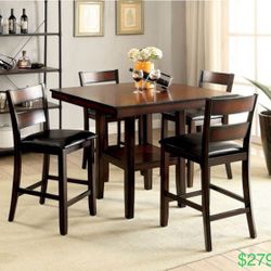 Counter Height Dining Table Set 