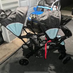Sit N Stand Double Stroller