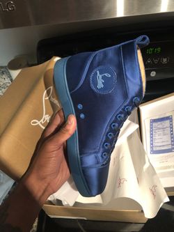 Blue Hi Tops