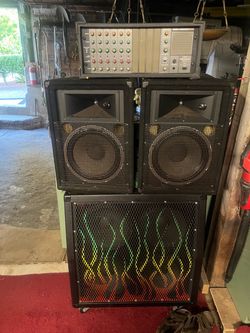 Amp and speakers
