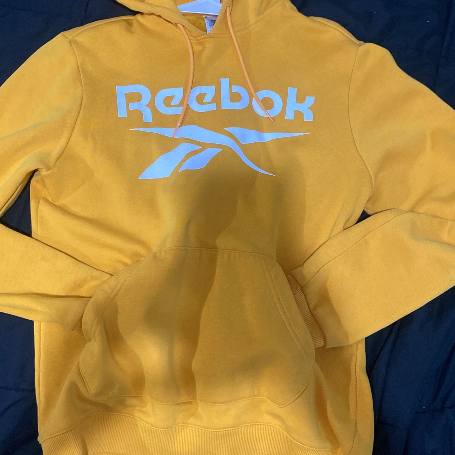 Yellow Reebok Hoodie