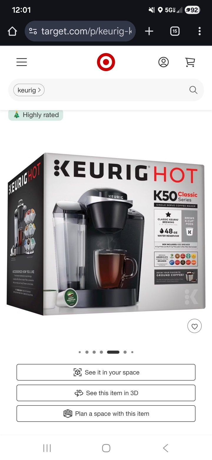 Keurig K-classic K50 (Coffee Maker)
