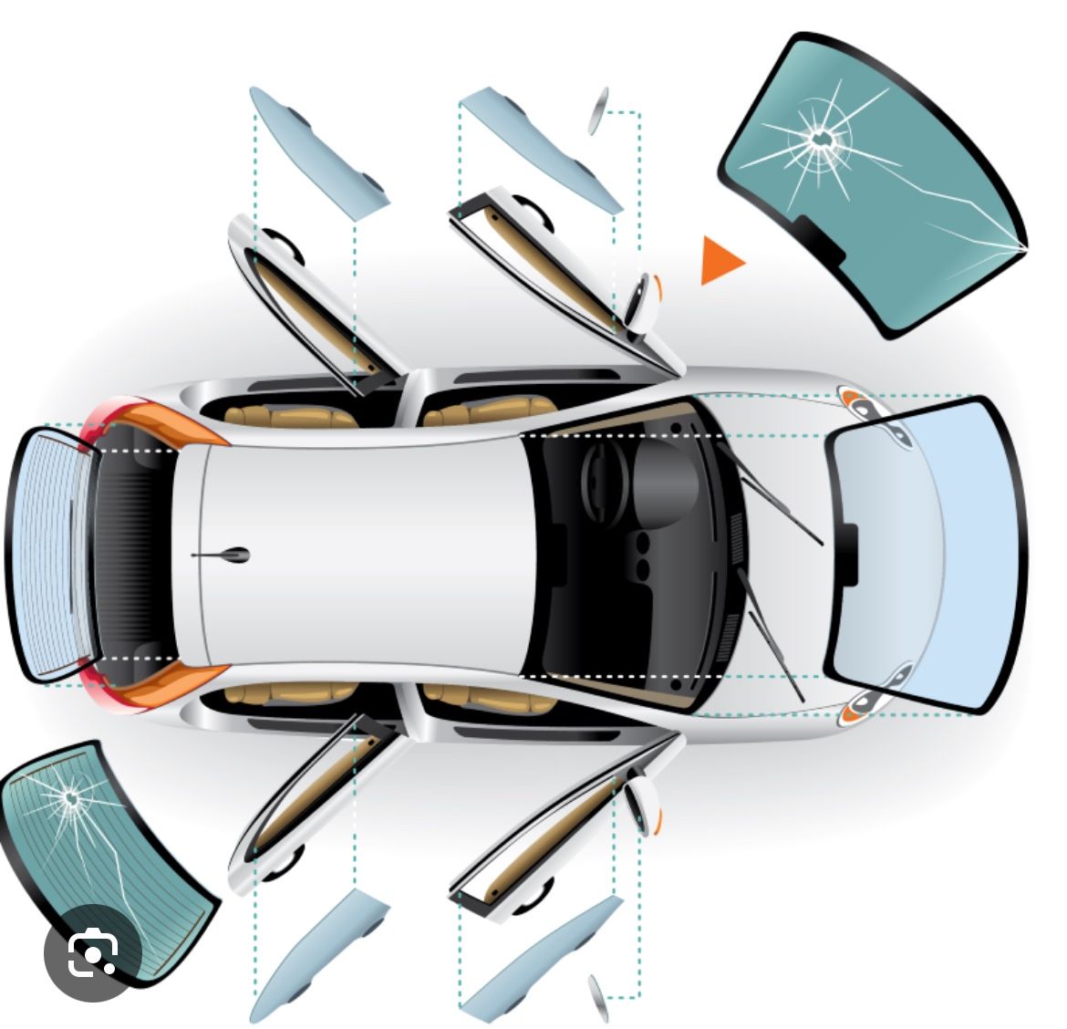 Auto Glass — Door Glass, Vent Glass, Quarter Glass, and More.