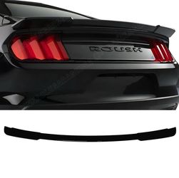 For 2015-2022 Ford Mustang Rear Roush Style Gloss Black Spoiler