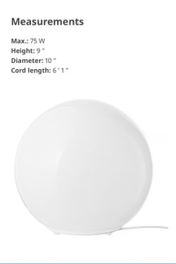 IKEA Fado Lamp