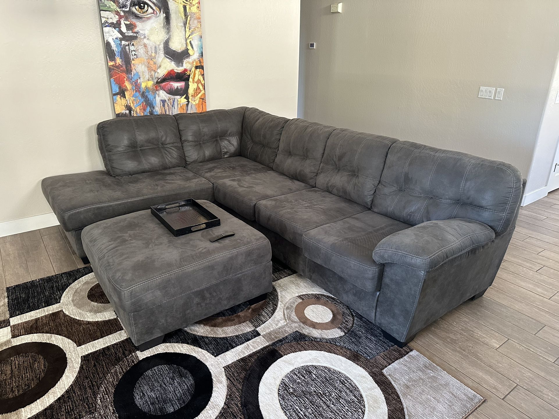 Grey Ashley Furniture Couch