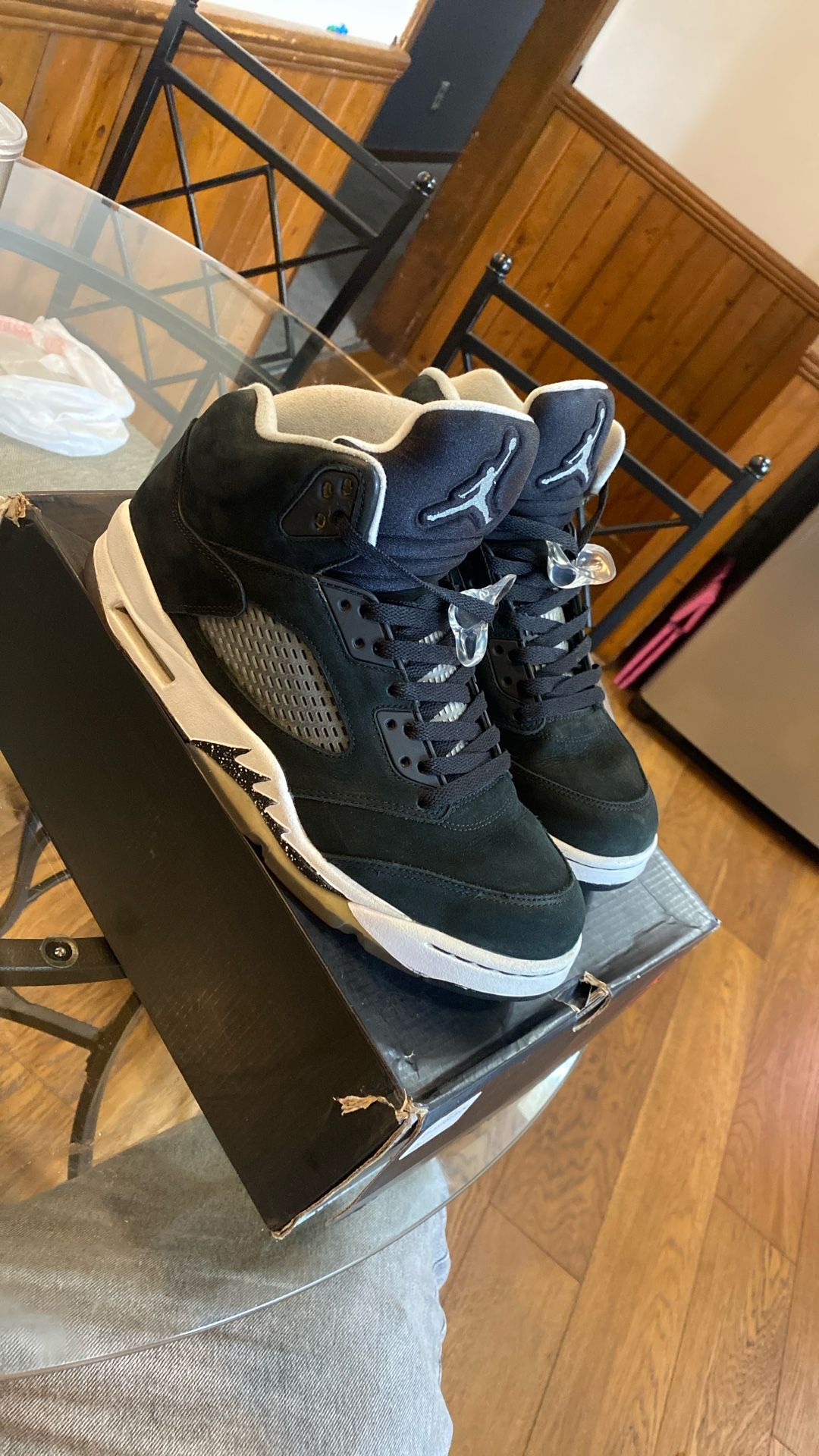 Jordan 5 Oreos Size 10