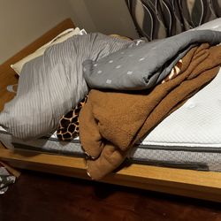 Full mattress and Bed Frame