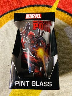 Deadpool Pint Glass