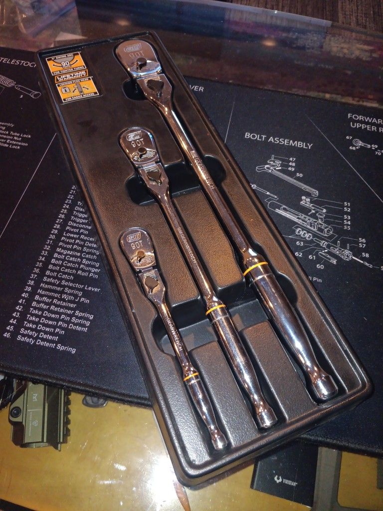 Gearwrench Flex Head Ratchet Set