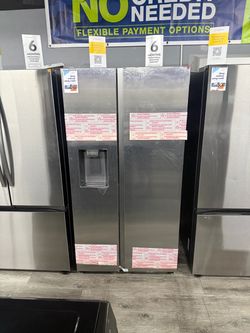 SAMSUNG STAINLESS STEEL SIDE BY SIDE REFRIGERATOR 😍
