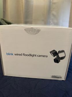 Blink wired floodlight camera