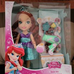 Disney Princess Style Me Ariel Doll