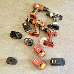 Misc. Drills, Chargers And Batteries