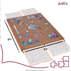Jumbl 1000-Piece Puzzle Board | 23” x 31”