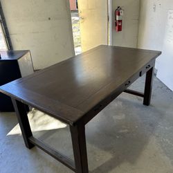 Pottery Barn Wood Desks 