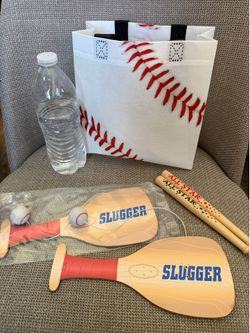 Baseball party bags and with two item a total of 30 items