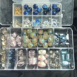 Quality Glass Beads,  Silicone Beads  And Charms