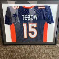Tim Tebow Signed Jersey