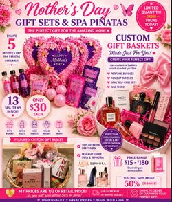 🌸 Mother’s Day Spa Gift Piñatas