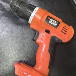 Black And Decker Drill (NO BATTERY INCLUDED)