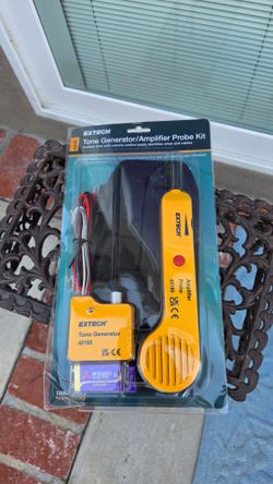Extech 40180 Tone Generator and Amplifier Probe Wire Tracer Kit