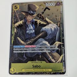 One piece Sabo p 073 tin promo