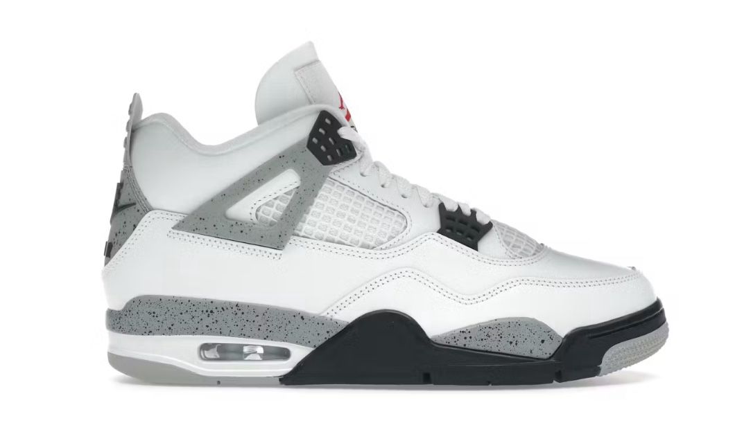 Jordan 4 Retro White Cement
