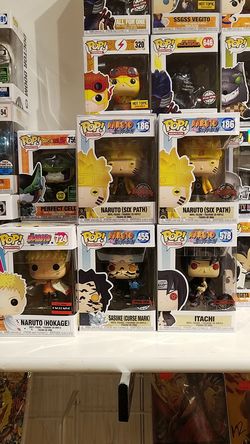 Sasuke curse mark naruto itachi funko pop exclusive