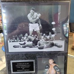 Muhammad Ali - Boxing Plaque