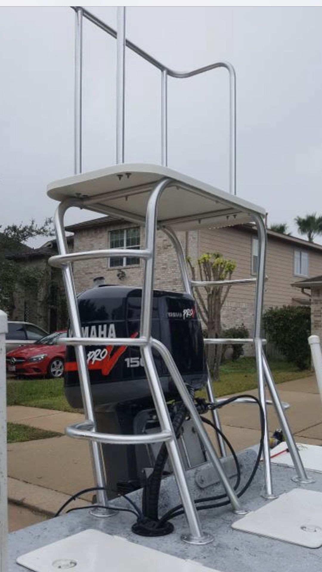 Poling platform, flats boat, shallow water boat, fishing for Sale in  Dickinson, TX - OfferUp