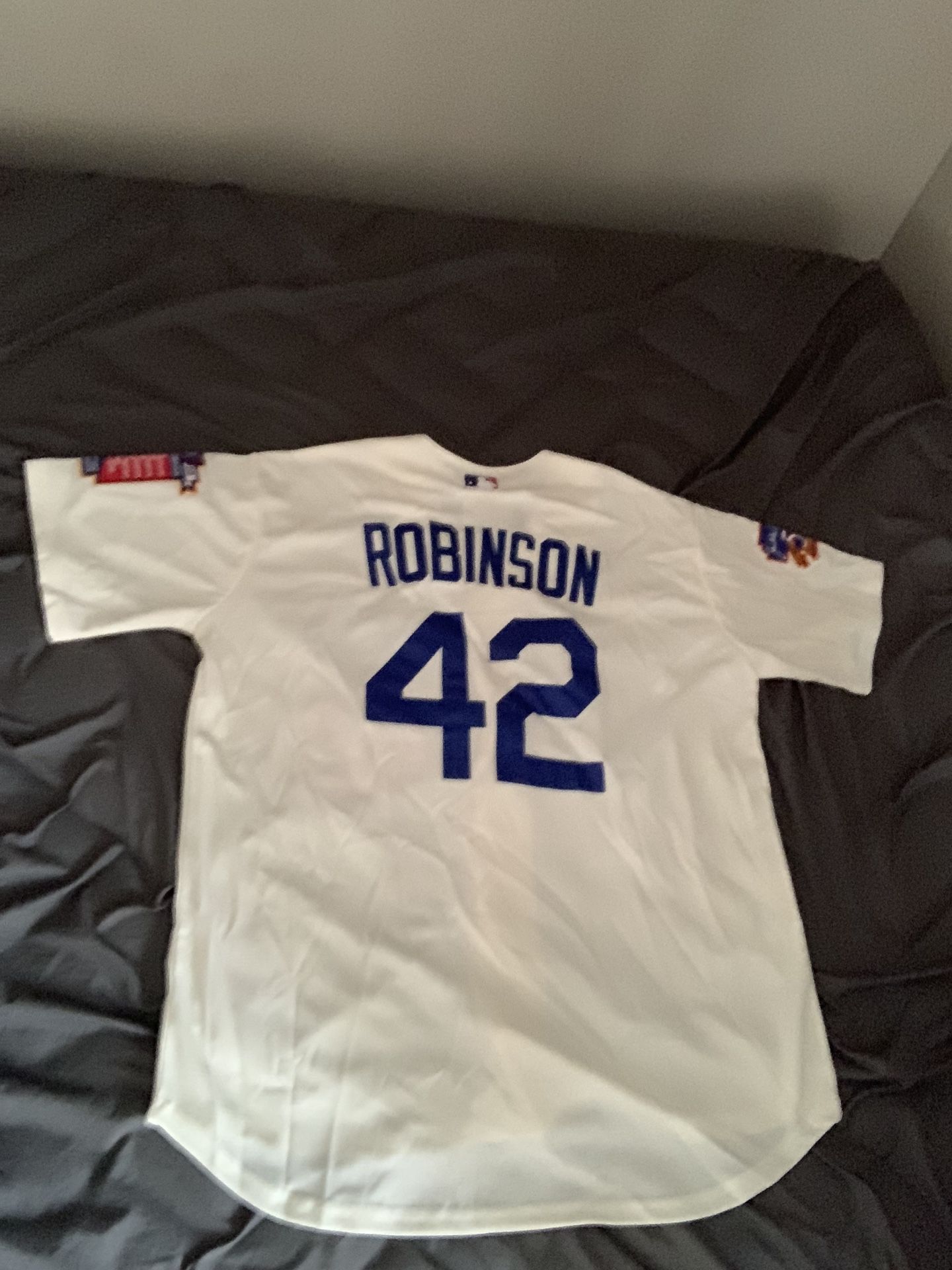 Dodgers Jackie Robinson Original Jersey Large for Sale in Irvine, CA -  OfferUp