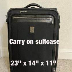 Carry on suitcase  -  $30