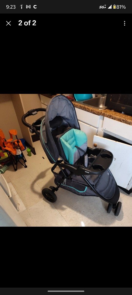 Baby Trend Ez Ride Travel System Stroller And High Chair