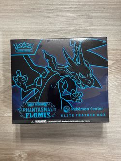 Pokemon Mega Evolution Phantasmal Flames Pokemon Center Elite Trainer Box Brand New Sealed
