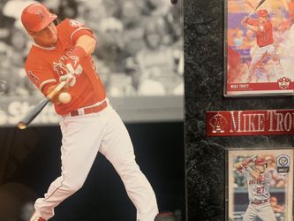 Mike Trout Plaque