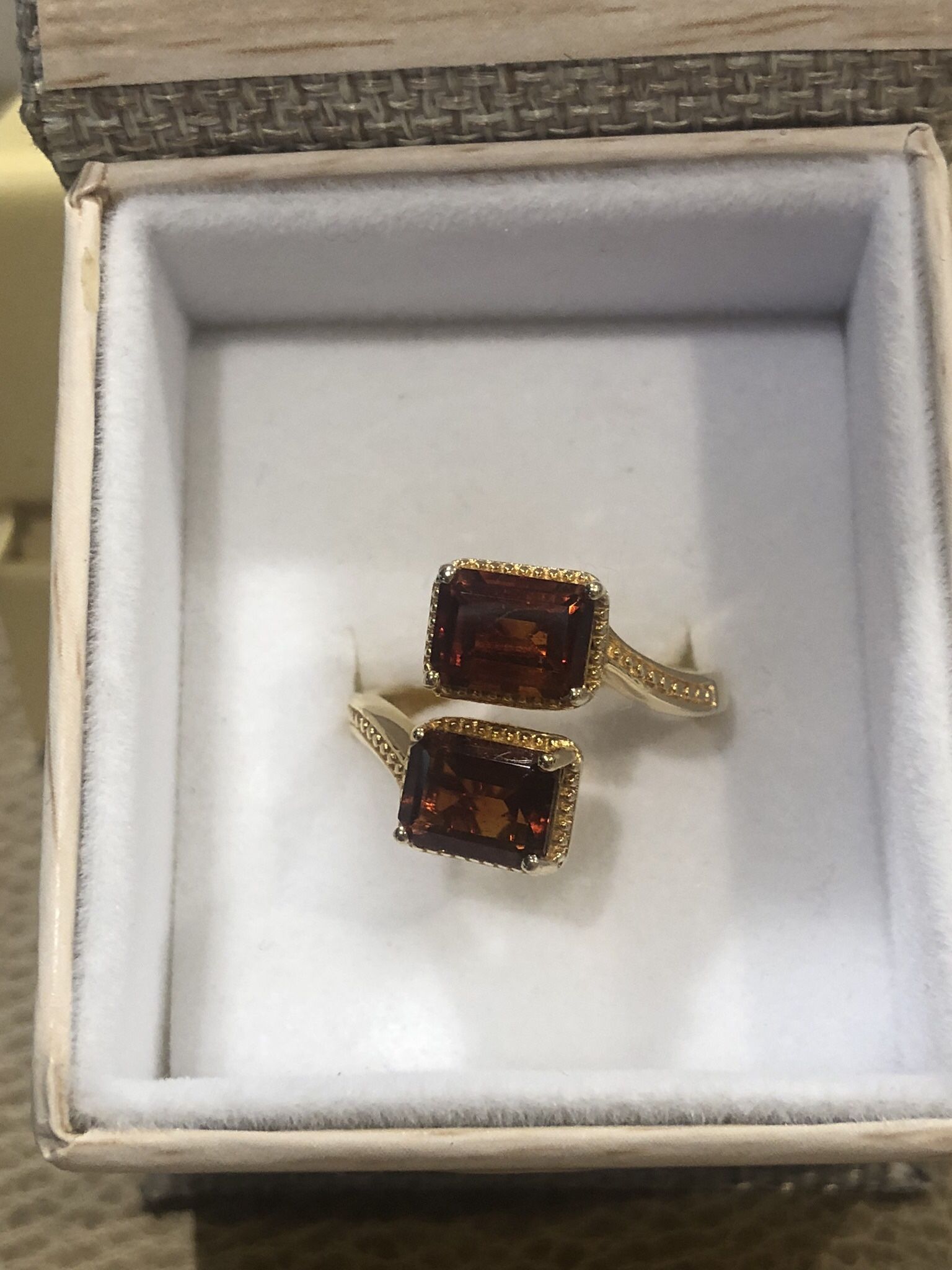 Santa Ana Madeira Citrine Ring