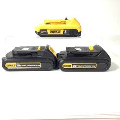 Dewalt 20v Batteries 1.5aH - 2aH Battery ONLY