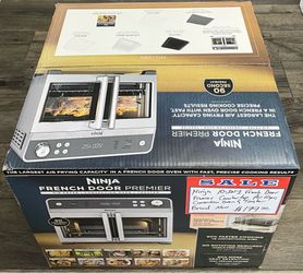 Ninja 10-in-1 French Door Premier Countertop Air Fryer, Convection Oven & Toaster Brand New