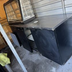 3 Door Fridge Bar