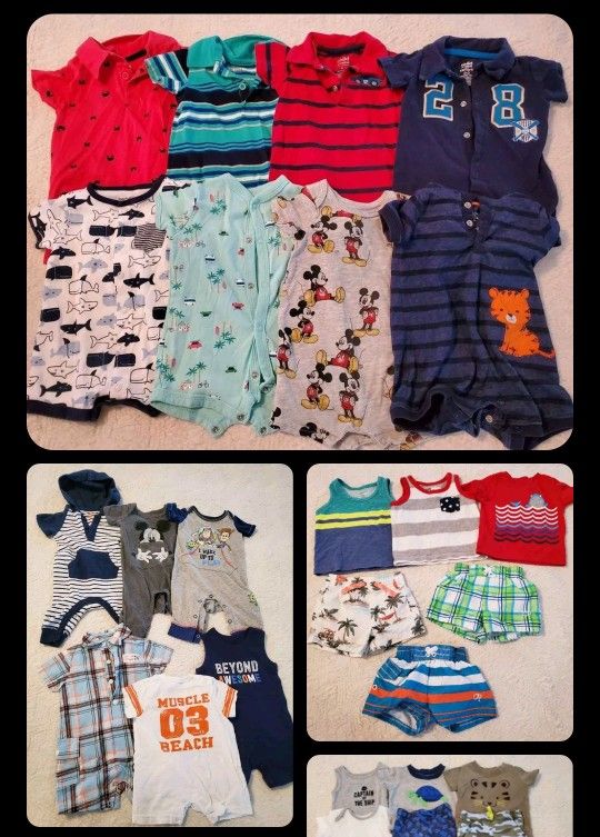 
Baby boy 3 month lot of summer clothes