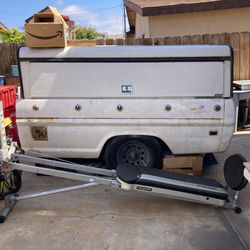 1960’s Ford ARE Truck bed utility camper trailer