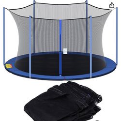 Trampoline Replacement Safety Enclosure Net 12 Ft. 
