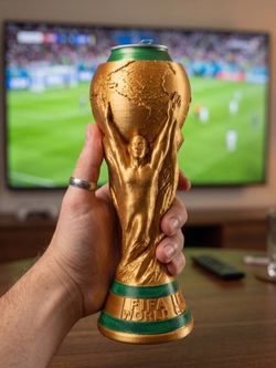 THE PERFECT WORLD CUP CAN HOLDER!