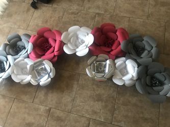 Flores de papel/ paper flowers