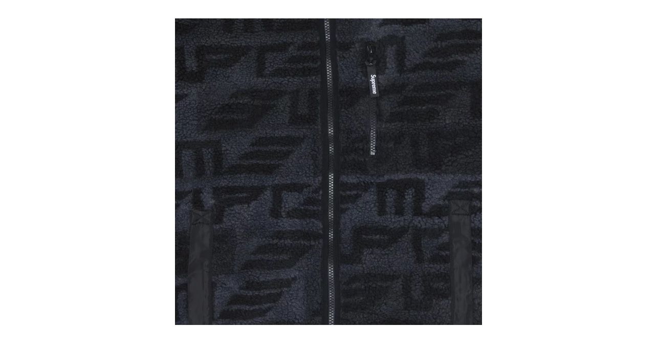 Supreme Geo Reversible WINDSTOPPER Fleece Jacket