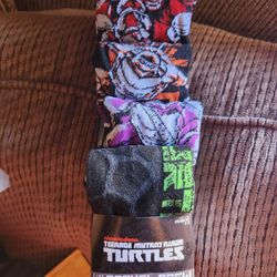 Nickelodeon teenage mutant ninja turtles 5 pair socks,see the pictures before you buy